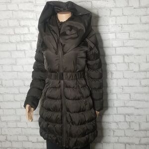 Stylish Outerwear Puffer With hood